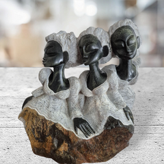 Shona Stone Sculpture - Katatu