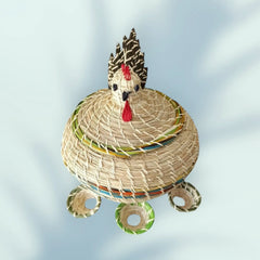 Photo of a Hand made Chicken Shaped Egg Basket
