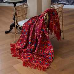 Bella Vita Himba Red Old Gold Throw