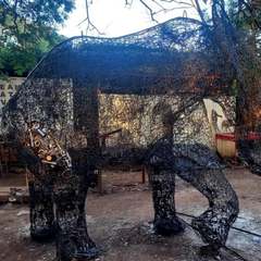 Photo Contemporary Art Elephant - Life Size