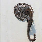 Jumbo Elephant Unique Artwork made of recycled metalwork