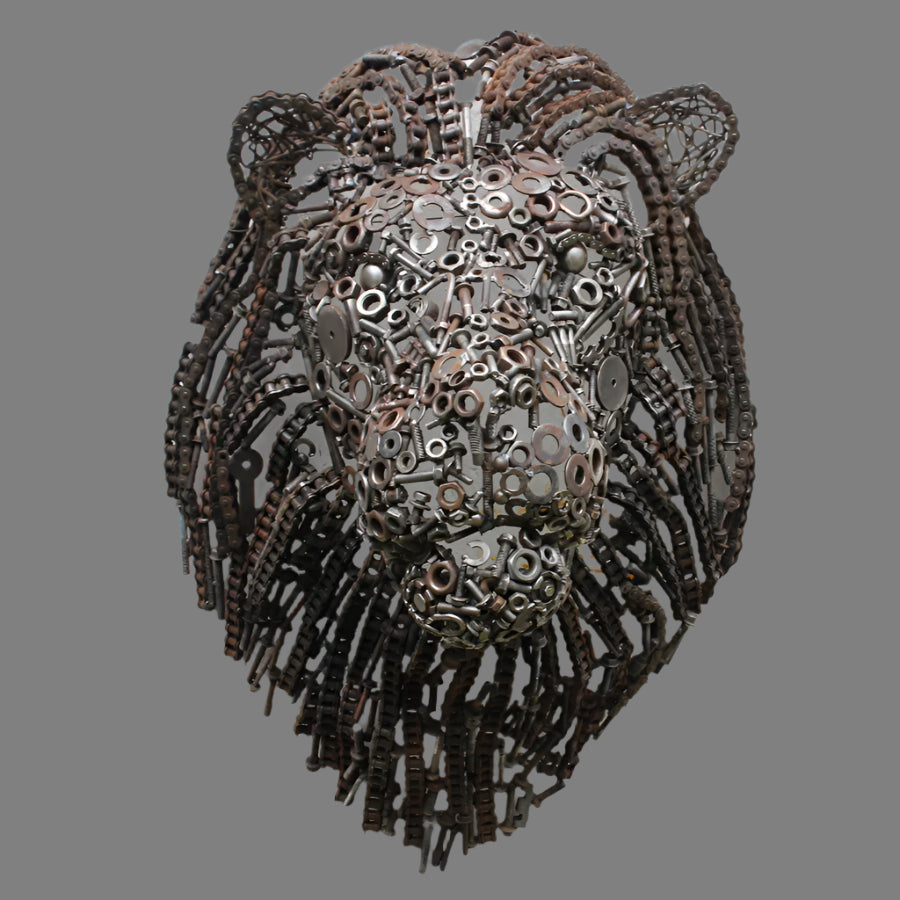 Lion Artwork Mufasa Unique - Made by Hand