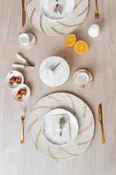 Rio Blue Gold Placemats