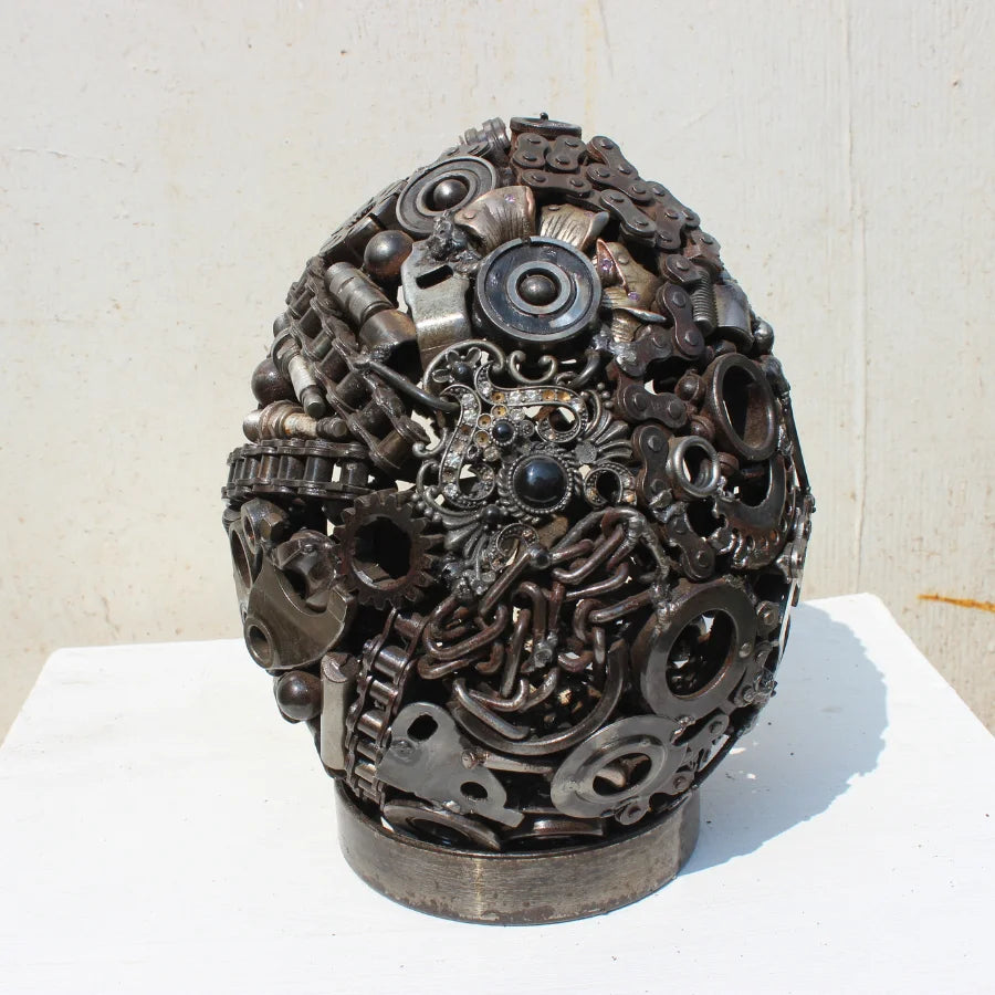 Very Detailed Faberge Egg Style Sculpture