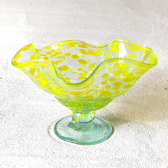 Geblasenes Glas – Olivenschale