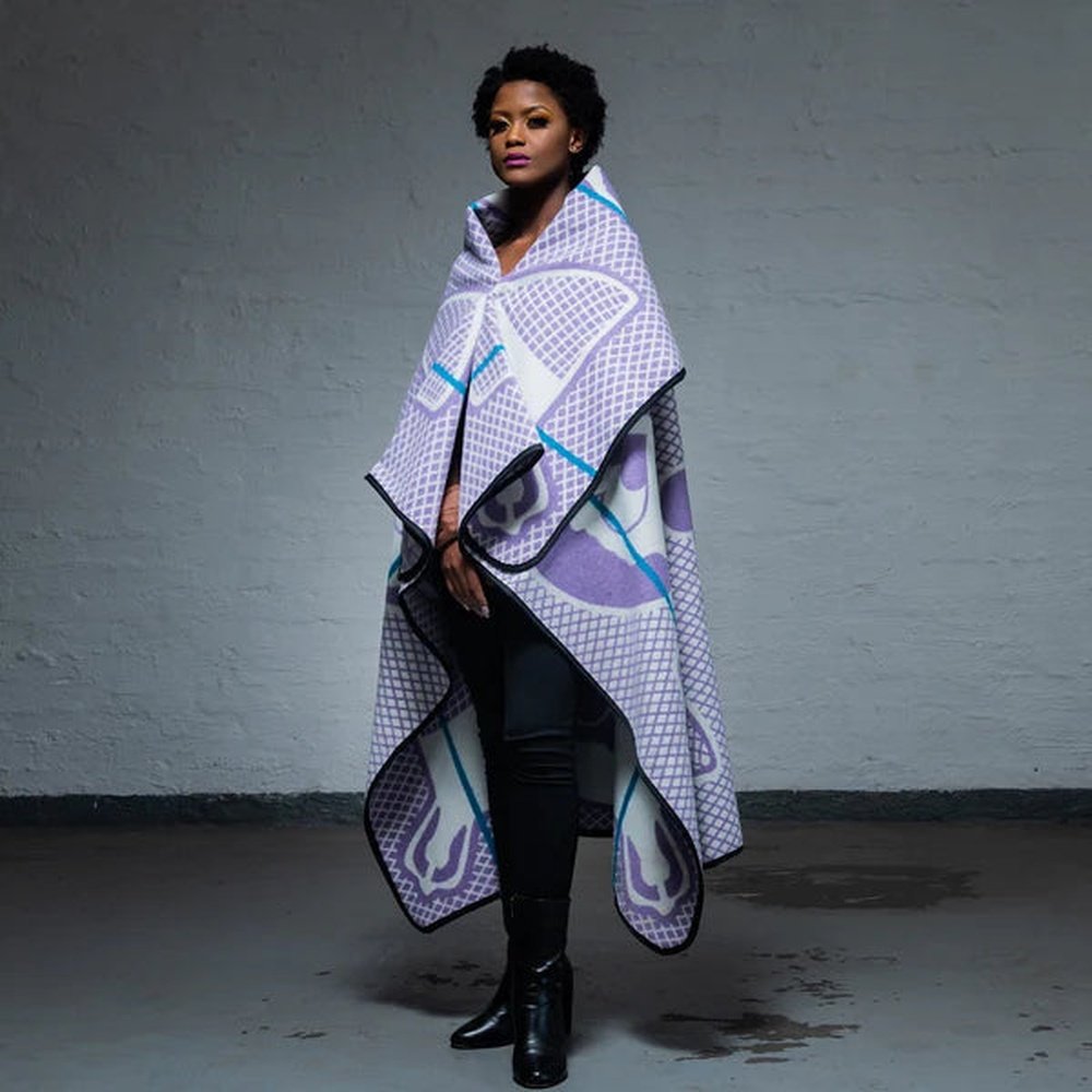 Sekoele Lilac/Natural/Peacock