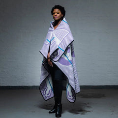 Sekoele Lilac/Natural/Peacock