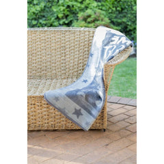 Finesse Pet Blanket A Dogs Life Steel/Silver