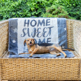 Finesse Pet Blanket A Dogs Life Steel/Silver