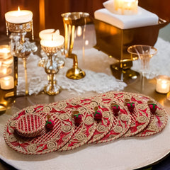 Ruby Iraca placemat