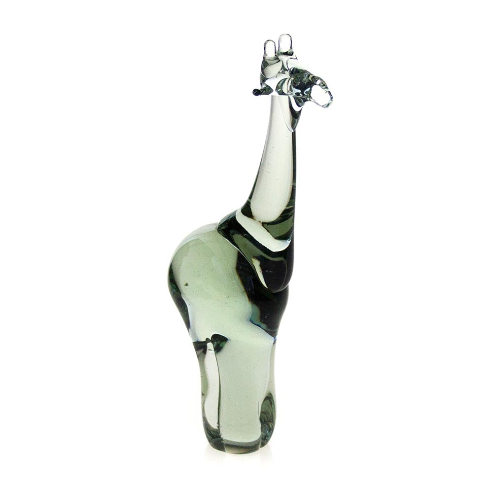 CLEAR GIRAFFE ORNAMENT