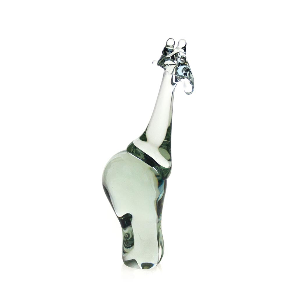 CLEAR GIRAFFE ORNAMENT