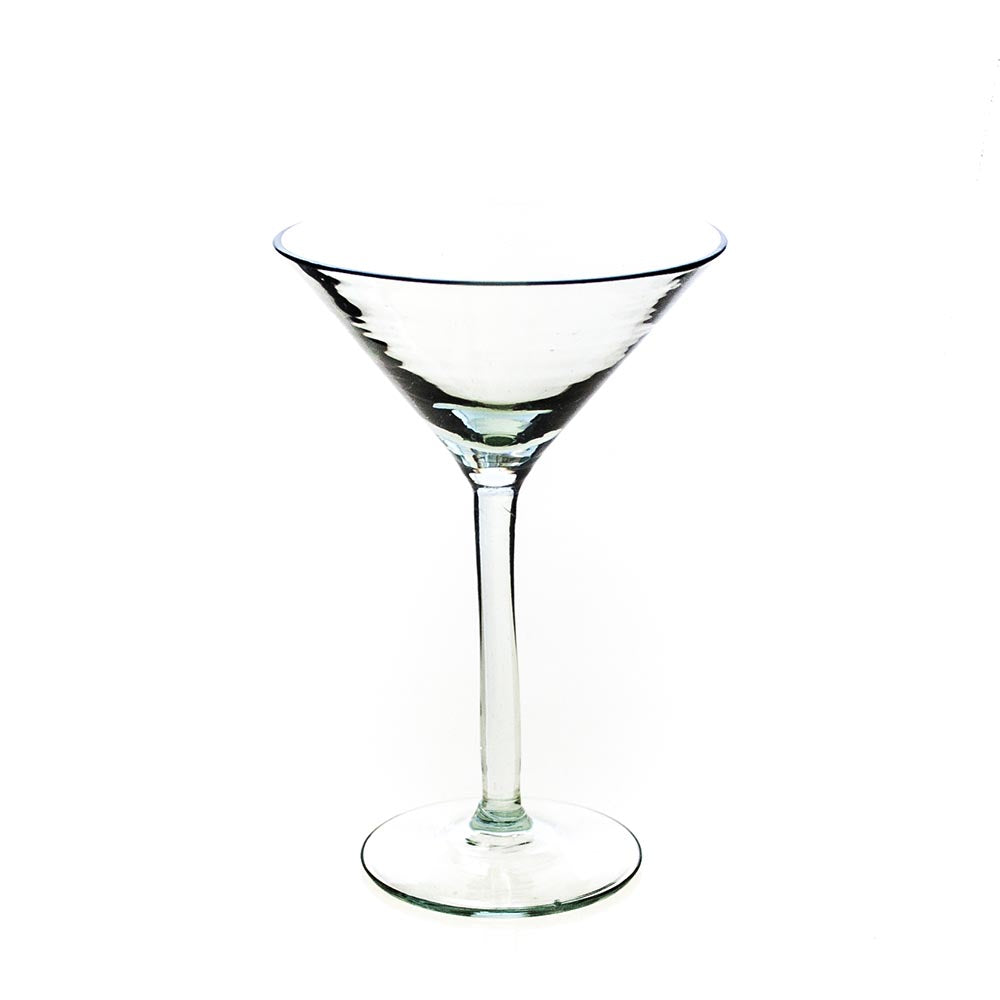 SET OF 4 HAND MADE LARGE STEM MARTINI GLASS