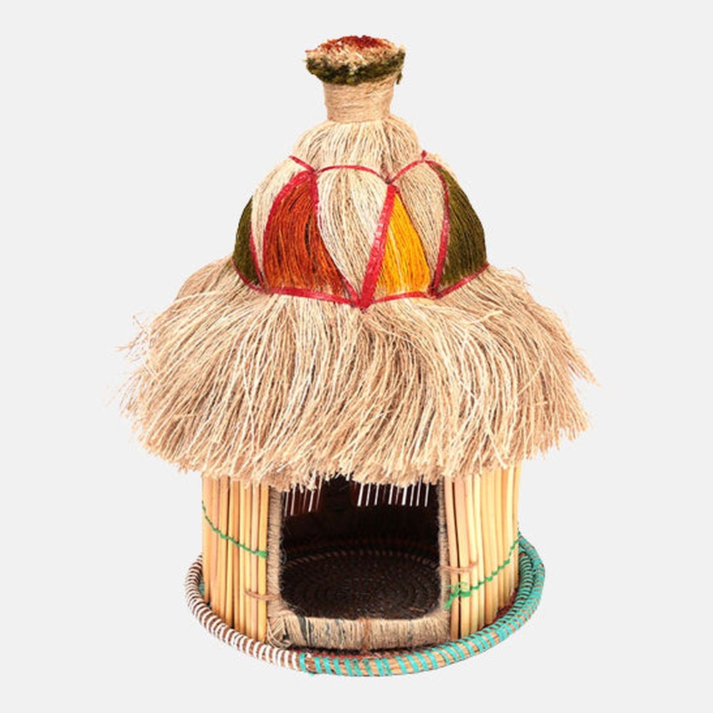 Raffia Handmade Bird House