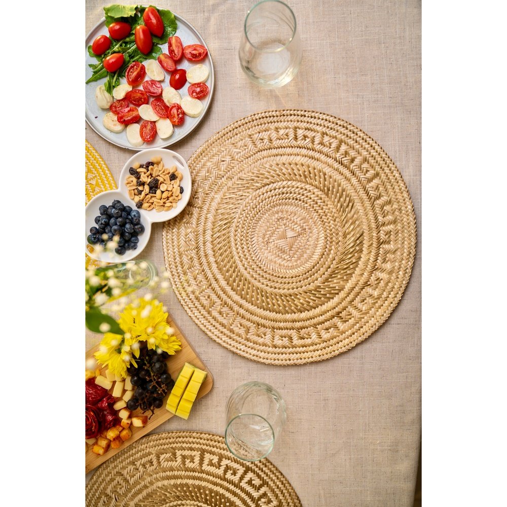 Gold Medusa Placemat