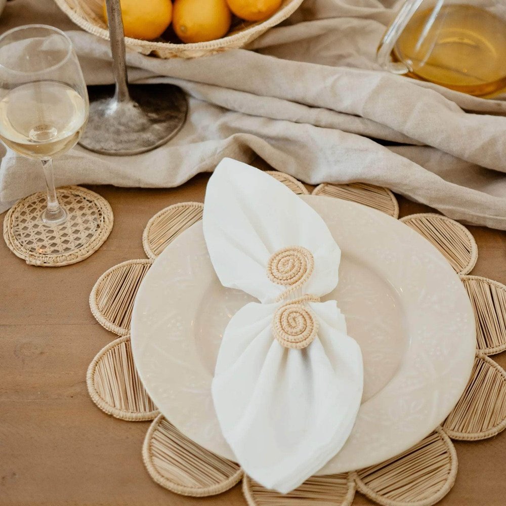 Cali Neutral Iraca placemat