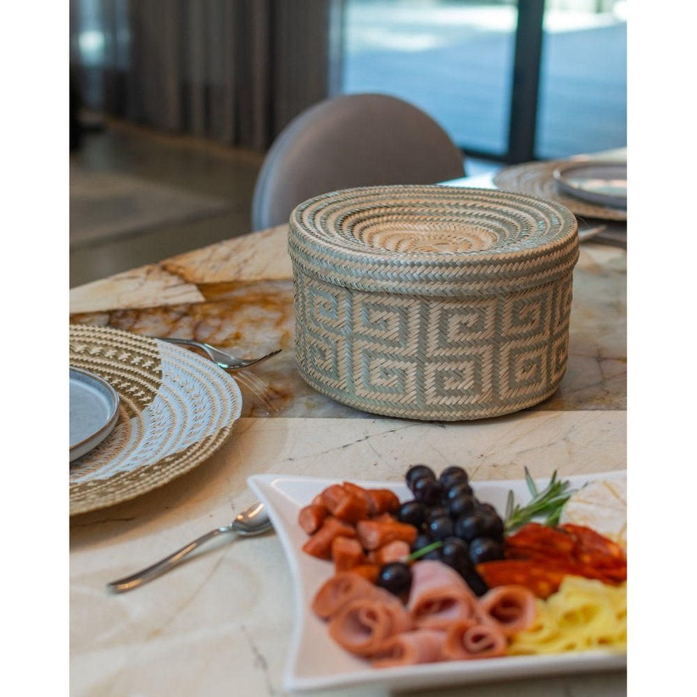 Blanco Bread Basket with Lid